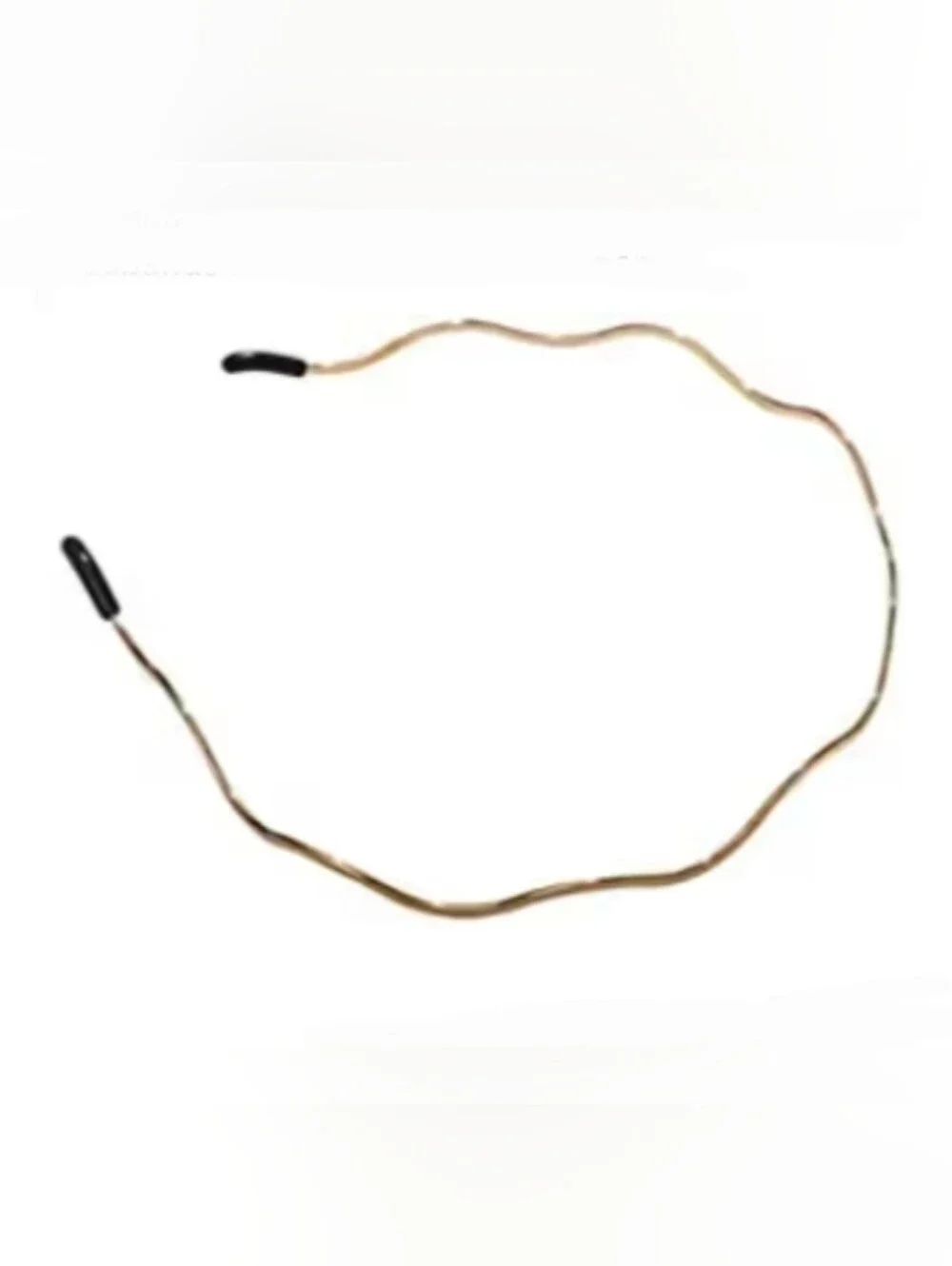Gold Metal Dainty Wavy Headband BNIB